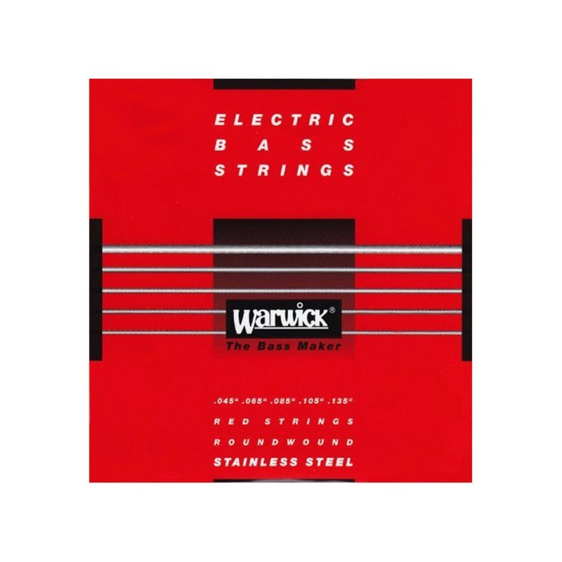 Encordado Para Bajo Warwick 42301M Acero 0.45 135 5 Cuerdas - Blue Audio  Store
