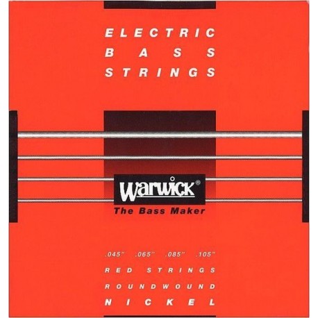Encordado Para Bajo Warwick 46200M - 0.45 - 105 Nickel 4 Cuerdas