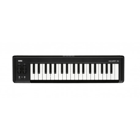 Controlador MIDI usb Korg MicroKey2 de 49 Teclas Color Black