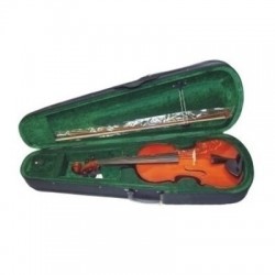 Violin Corelli 1/16, Premier Series, incluye cordal, mentonera, microafinadores y estuche Semirigido