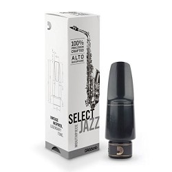 Boquilla Profesional Daddario Woodwinds, Para Saxo Alto SELECT JAZZ,  MJS-D6M