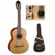 Guitarra Clasica Cort AC200-NAT Standard - Tapa Abeto Natural con Funda