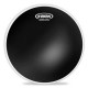 Parche 16" Evans Black Chrome Negro