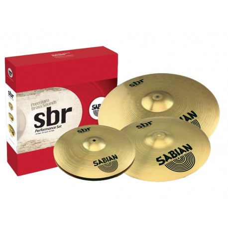 Platillo Sabian SBR5003 -SBR PERFORMANCE SET 14 Pulgadas-16 Pulgadas-20 Pulgadas