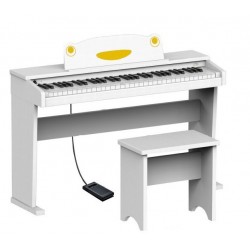 Piano Digital de Niños Ringway FUN1 - Blanco