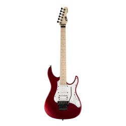 Guitarra Electrica ESP Snapper Series SN200FRM-BCMS, Tipo Strato, Bolt On Neck, Color Black Cherry Metallic Satin