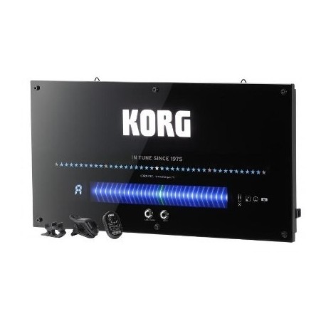 Afinador De Pared Korg WDT-1 Ideal Para Estudios/Salas/Tiendas, Color Negro
