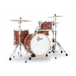 Bateria Gretsch Catalina Club Jazz CT1-J484-SWG, 4 Cuerpos, Mahogany, 12x8/14x14/18x14/14x5, Satin Walnut Glaze