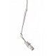 Microfono coro de techo Cardiode Condenser Samson, Con cable y Enganche, Color Blanco