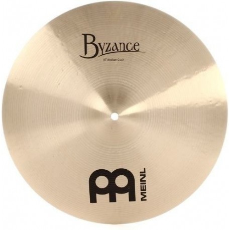 Platillo MEINL B16MC BYZANCE Traditional Series, 16 Pulgadas Medium Crash , hecho en Turquia