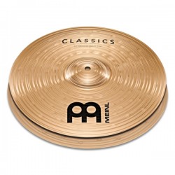 Platillo MEINL C14MH CLASSIC Series, 14 Pulgadas Medium Hihat, pair , hecho en Alemania