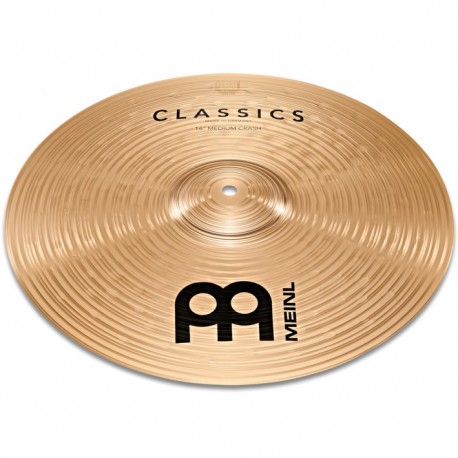 Platillo MEINL C15MC CLASSIC Series, 15 Pulgadas Medium Crash , hecho en Alemania