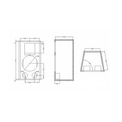 Kit Box B&C BOX 15 - 15PLB76 + DE610 + ME90 + Divisor Pasivo + Plano Caja