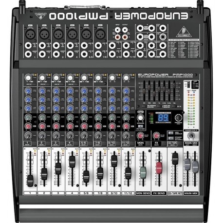 Consola potenciada Behringer PMP500
