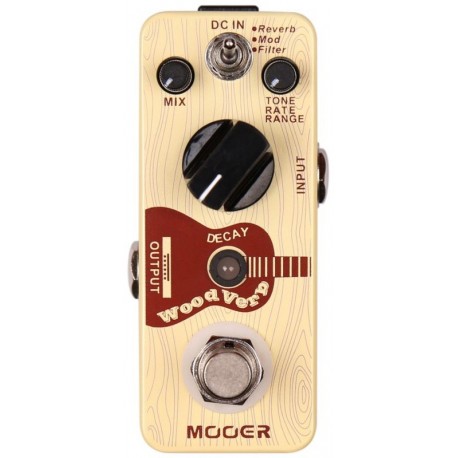 Pedal de Efecto Mooer WOODVERB - Reverb para Acustica