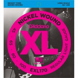 Encordado para Bajo D Addario EXL170 - 045 - 100