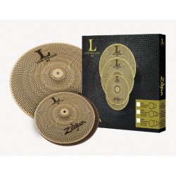 Set de Platillos Zildjian LV38 - Bajo Volumen Hi Hat 13 + Crash Ride 18