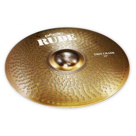 Platillo Paiste Rude TC-17 Thin Crash 17 Pulgadas