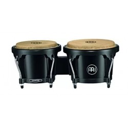 Bongo de fibra 6 1/2 & 7 1/2 color negro Meinl HB50BK