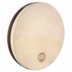 Bendirs de madera 16¨ x 2 1/2" parche de cabra Meinl FD16BE