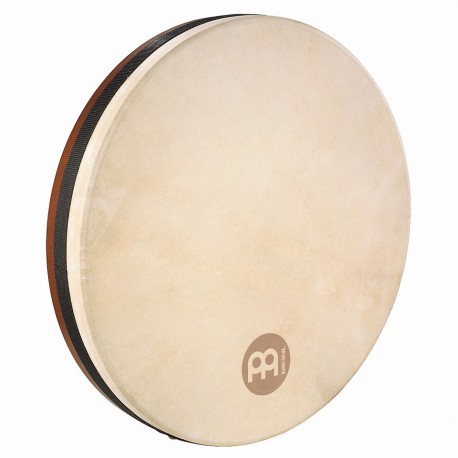 Mizhars de 18¨x 4¨ parche de cabra, Color Brown burl matte Meinl FD18TD