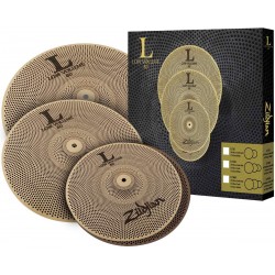 Set de Platillo Zildjian LV468 L80 Bajo Volumen - HH 14 + Crash 16 + Crash Ride 18