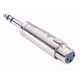 Adaptdor Adam Hall - Plug Macho Estereo a XLR Hembra