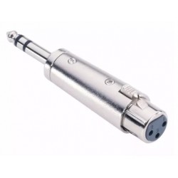 Adaptdor Adam Hall - Plug Macho Estereo a XLR Hembra