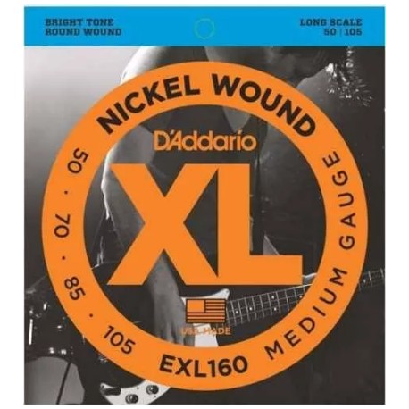 Encordado para Bajo D Addario EXL160 - Escala Larga 050