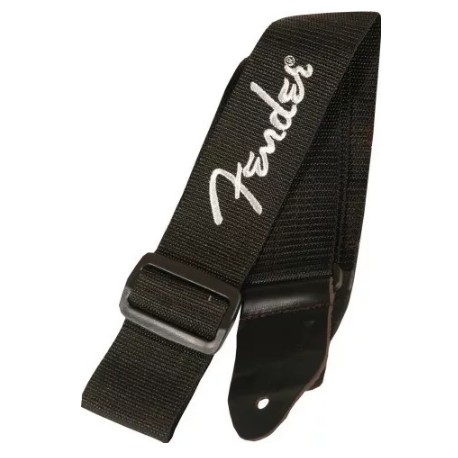 Correa Negra Fender Polyester