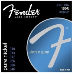 Encordado para Guitarra Electrica Fender 150R - Pure Nickel 010