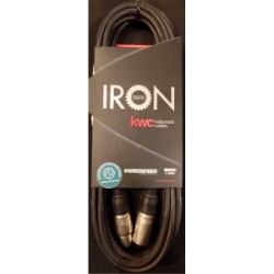 Cable KWC Iron 242 - Xlr a Xlr x 6mts Conectores Neutrik