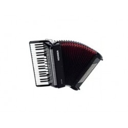 Acordeon A Piano Hohner Bravo III 80 Bajos - Negro