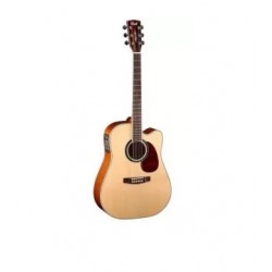 Guitarra Electroacustica CORT  Dreadnought  Natural, c/funda - MR730FX-NAT