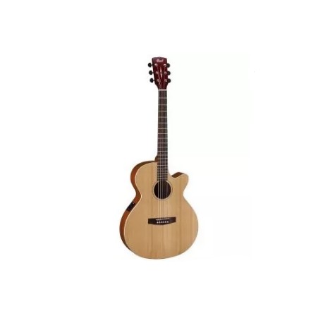 Guitarra Electroacustica Cort SFX Nat. Satin, c/funda - SFX1F-NS