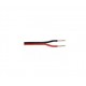 Cable Suelto para Parlante Bafle Rojo Negro 2 x 1.5 mm Audio Pipe x mt