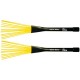 Escobillas Vic Firth Rock Rake - Cerdas Plástico Amarillo