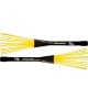 Escobillas Vic Firth Rock Rake - Cerdas Plástico Amarillo