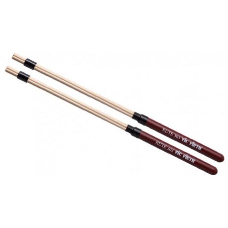 Escobillas Vic Firth Rute 303 - Cerdas de Madera