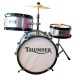 Bateria Thunder Niño 3 Cuerpos Plateado
