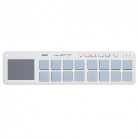 Controlador Midi Korg NanoPAD2 - White