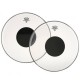 Parche de Bateria Remo - Controlled Sound - Clear - 16" - Black Dot