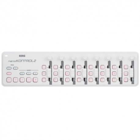 Controlador Midi Korg NanoKONTROL2 - White
