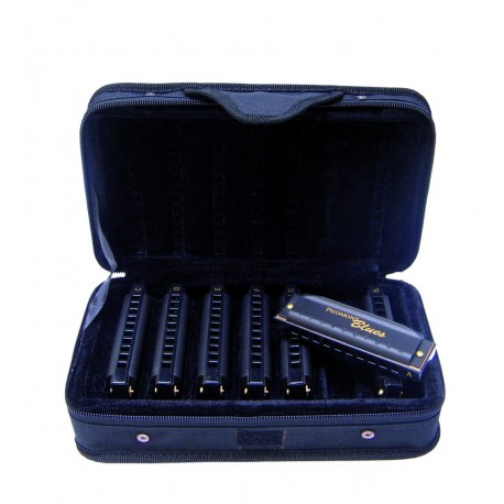 Set de 7 Armonicas Hohner Cromaticas Piedmon