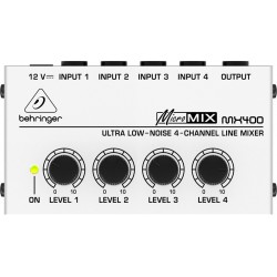 Consola Behringer Micro Mixer MX400