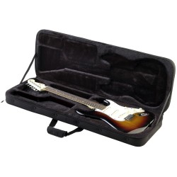 Estuche Semirigido Rectangular Skb P/ Guitarra - Interior Felpa / Exterior Nylon