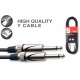 Cable P/ Instrumento Stagg Sgc6dl Plug / Plug Profesional