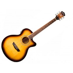 Guitarra Electroacustica Washburn EA15ATB - Sunburst