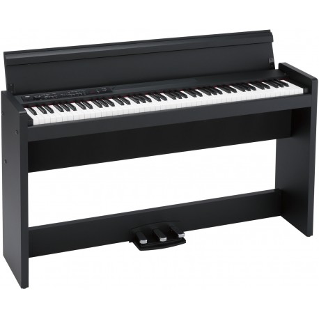 Korg 100013139000 - LP-380 Piano Digital 88 notas c/mueble delgado 3pedales BK Black