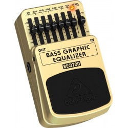 Pedal de Efecto Behringer BEQ700 - Ecualizador de Bajo
